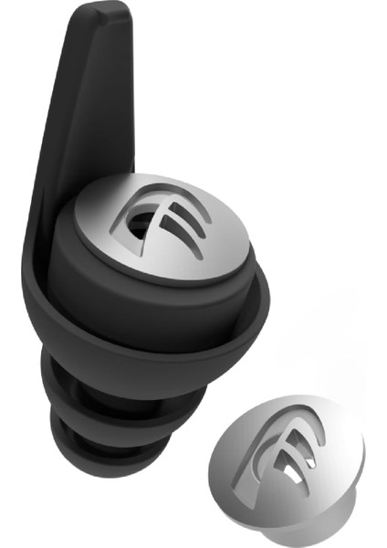 Ear Filter -20 Db Konserler, Müzisyenler, Motosikletçilik, Motor Sporları ve Çocuklar Için Kulak Tıkaçları Yeniden Kullanılabilir Işitme Koruması Yüksek Konfor — 4 Farklı Boyutta Kulak Tıkacı