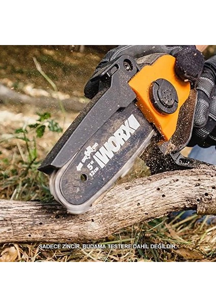 WA0142 Worx Akülü Zincirli Testere WG324E / WG324E.9 / WG325E / WG325E.9 Için Yedek Zincir