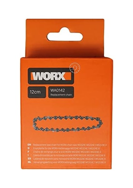 WA0142 Worx Akülü Zincirli Testere WG324E / WG324E.9 / WG325E / WG325E.9 Için Yedek Zincir