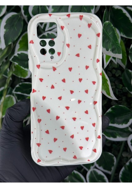 Xiaomi Redmi Note 11 Pro / Note 12 Pro 4g Uyumlu Mini Kalp Baskılı Desenli Silikon Kılıf modelleri