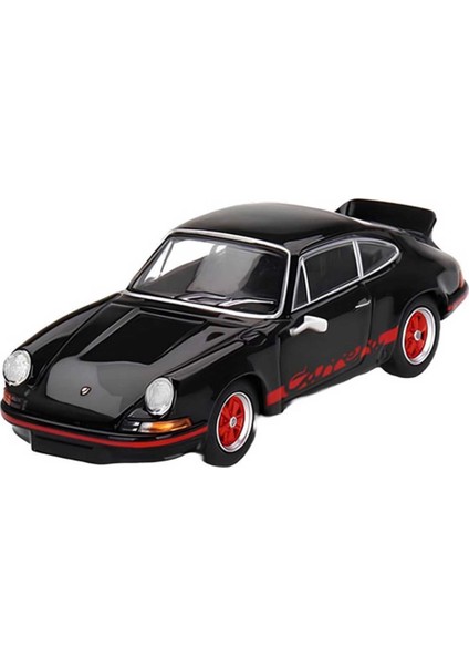Mini Gt 1:64 Porsche 911 Rs 2.7 Black With Red Livery