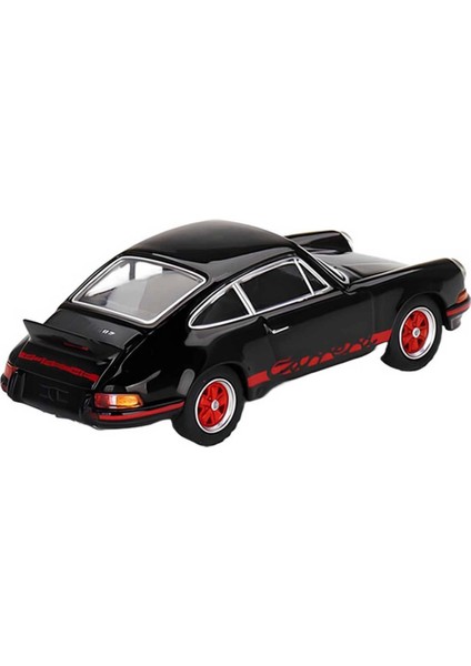 Mini Gt 1:64 Porsche 911 Rs 2.7 Black With Red Livery modelleri