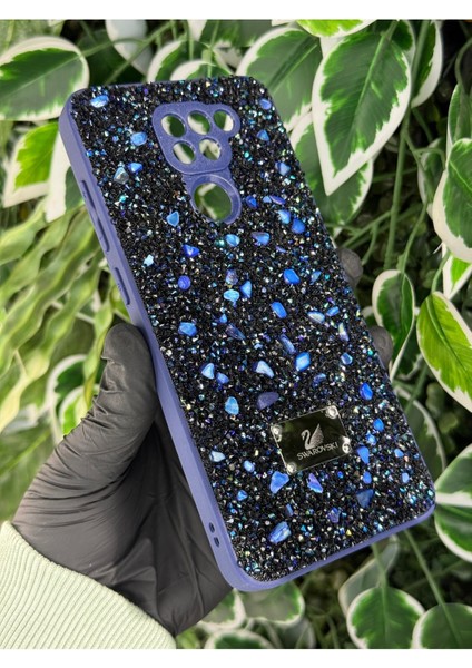 Xiaomi Redmi Note 9 Uyumlu Lüx Taşlı Kılıf