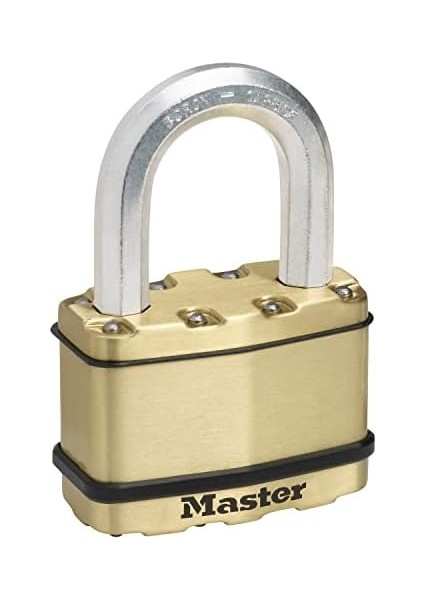 Lock Excel Lamine Çelik 64 Mmasma Kilit, Pirinç