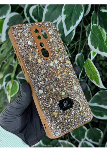 Xiaomi Redmi Note 8 Pro Uyumlu Lüx Taşlı Kılıf