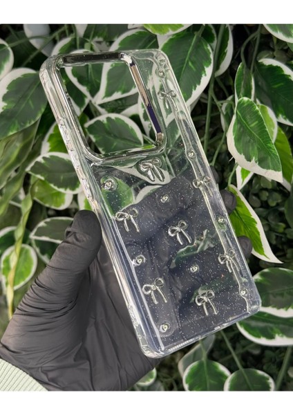 Xiaomi Redmi Note 12 Pro 5g / Poco X5 Pro Uyumlu Kalpli / Kurdeleli / Kirazlı Simli Kılıf