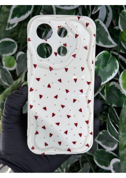 Xiaomi Redmi Note 13 4g Mini Kalp Baskılı Desenli Silikon Kılıf modelleri