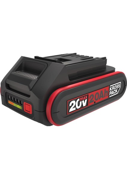 KAB20 20VOLT 2.0AH. Li-Ion Kross Pack Profesyonel Yedek Akü