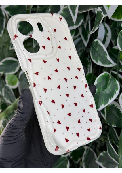 Xiaomi Redmi 13 C Mini Kalp Baskılı Desenli Silikon Kılıf
