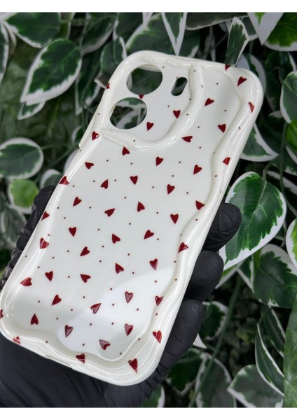 Xiaomi Redmi 13 C Mini Kalp Baskılı Desenli Silikon Kılıf
