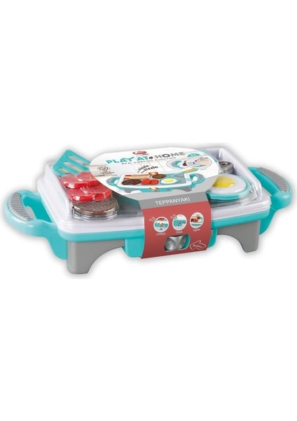 QF2908P-1 QF2908G-1 Işıklı Aksesuarlı Teppanyaki Izgara - Oyuncak