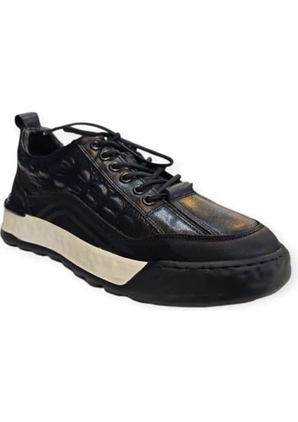 10227 Memory Foam Günlük Casual Spor Erkek Ayakkabı Siyah