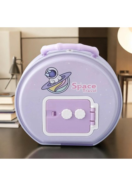 Kawaii Uzay Seyahati Astronot Şifreli Kumbara fırsatları