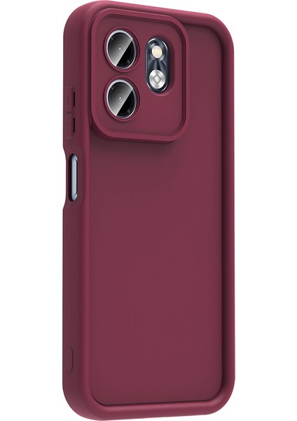 Infinix Smart 9 Kılıf Kamera Korumalı Ananas Silikon Kapak