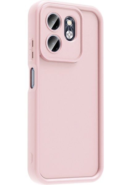 Infinix Smart 9 Kılıf Kamera Korumalı Ananas Silikon Kapak