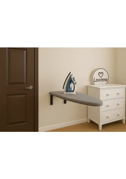 Duvara Monte Katlanabilir Lüks Ütü Masası