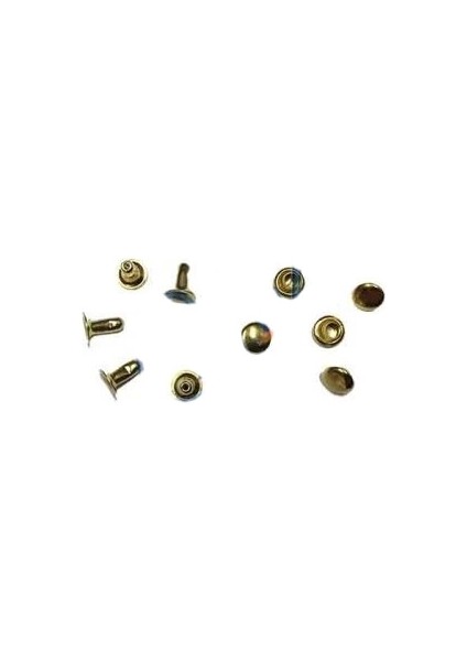 Rivet Perçin - 6mm, Sarı, 1000 Adet