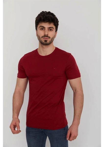 4602 Bisiklet Yaka Basic Erkek T-Shirt fiyatları
