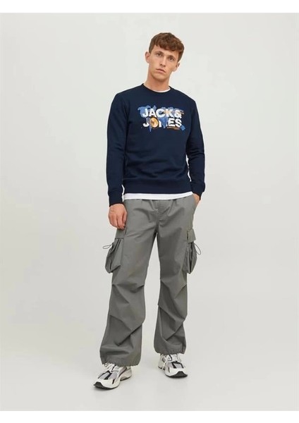 Logo Baskılı Erkek Sweatshirt modelleri