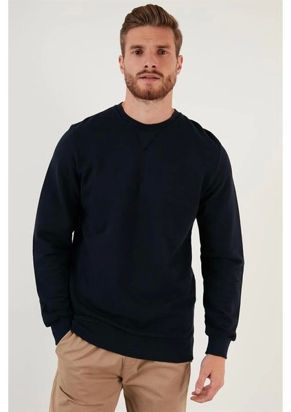 Pike Kumaş Comfort Fit Sweatshirt