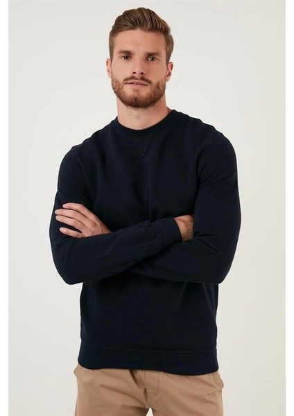 Pike Kumaş Comfort Fit Sweatshirt