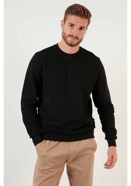 Pike Kumaş Comfort Fit Sweatshirt