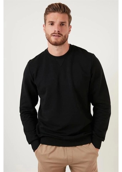 Pike Kumaş Comfort Fit Sweatshirt