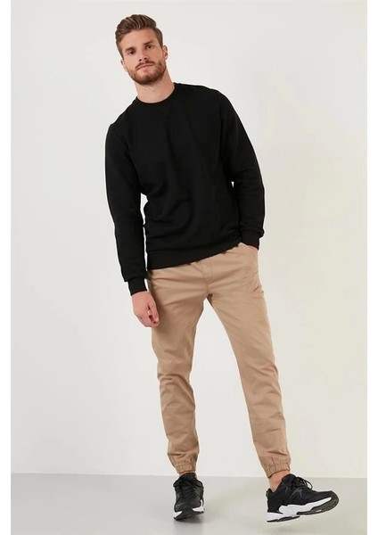 Pike Kumaş Comfort Fit Sweatshirt