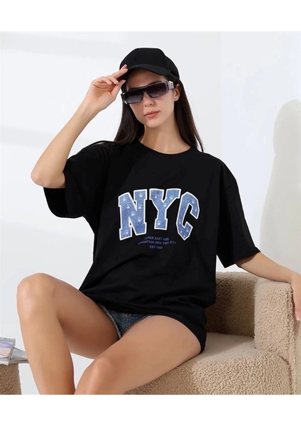 Oversize Kadın T-Shirt