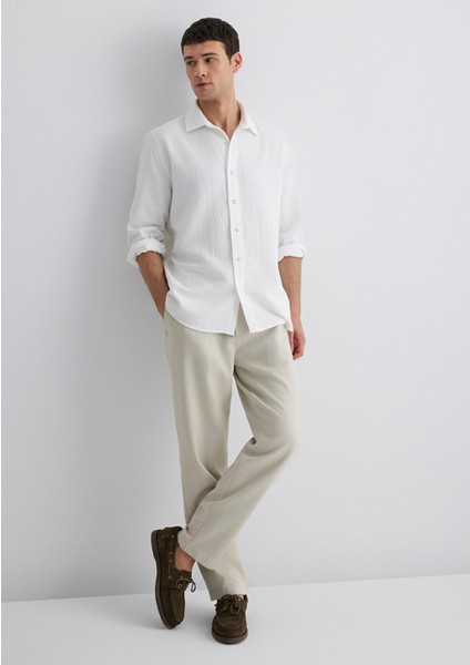 Gri Pantolon 0010447-70144