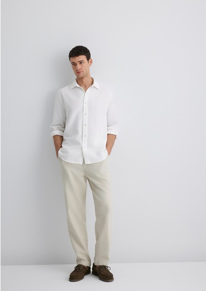 Gri Pantolon 0010447-70144