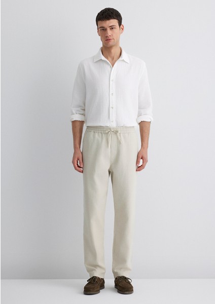 Gri Pantolon 0010447-70144
