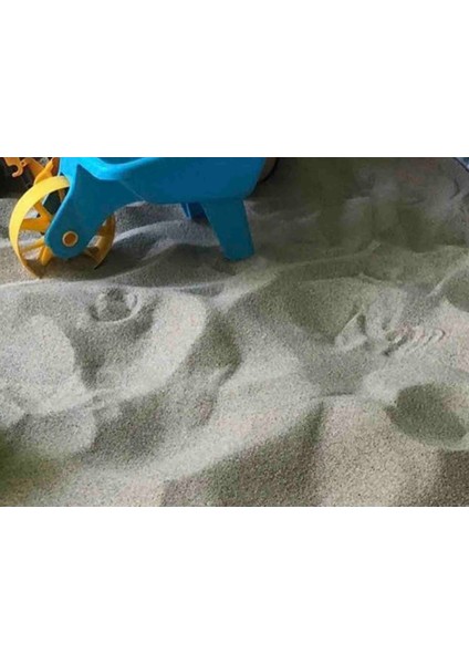 Çocuk Oyun Kumu Oyun Alan Silis Kumu Süsleme Dekor 10.1 kg 1 Adet Mini Dino Hediyeli modelleri