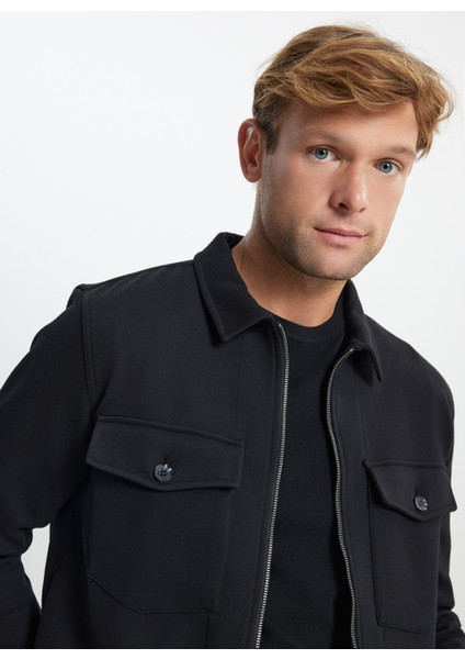 Siyah Erkek Mont 4A0824100046 indirimleri