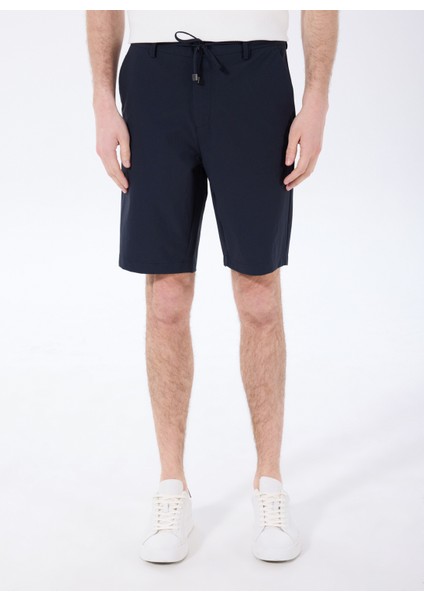 Bağlamalı Bel Regular Fit Lacivert Erkek Bermuda Şort FC5SM-SHT 2540 modelleri