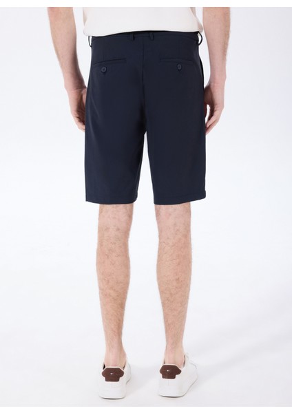 Bağlamalı Bel Regular Fit Lacivert Erkek Bermuda Şort FC5SM-SHT 2540 indirimleri