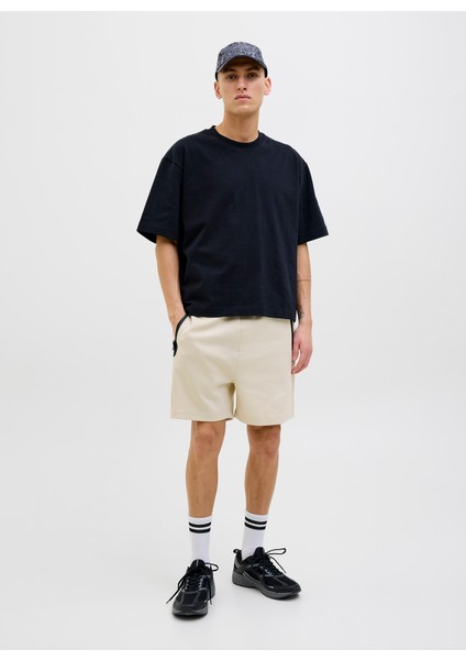 Sweat Şort, 2xl, Bej