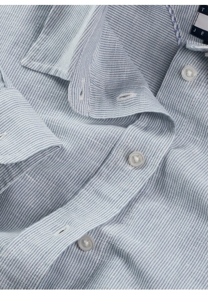 Normal Gömlek Yaka Mavi Kadın Gömlek DW0DW202920A8 fiyatları