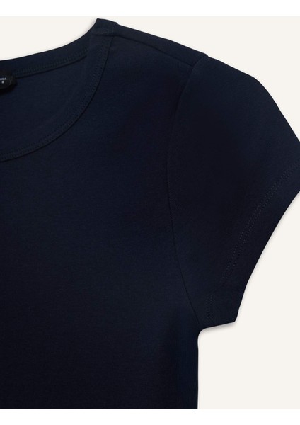 Coool Fitted Basic Düz Ribana Kısa Kollu Tişört F4609AXNS fiyatları