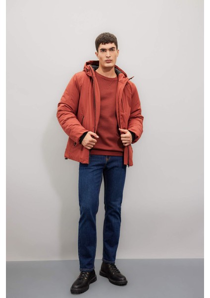 Su İtici Regular Fit Kapüşonlu Fermuarlı Cepli Mont A2620AX24WN fiyatları
