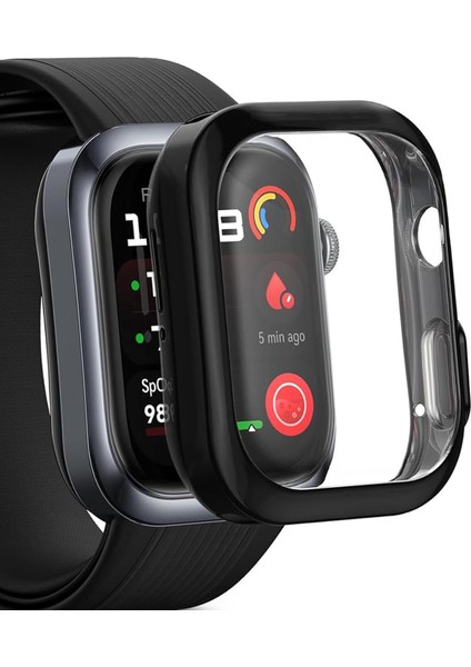 Huawei Watch D2 Kılıf 360 Full Round Soft Silicone Siyah