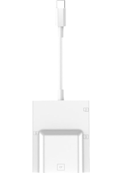 Telefon ve Tabletler Için Hızlı Type-C To Sd / Micro Sd / Tf Kart Okuyucu Adaptör - FC974