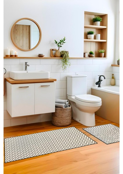 Leeward 2'li Banyo Paspas Takım