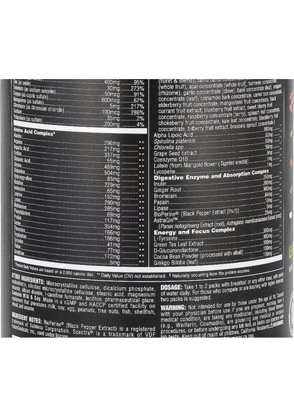 Animal Pak Ultimate Foundatıon, 44 Packs. Abd Version. Avrupa Değil. 3969 indirimleri