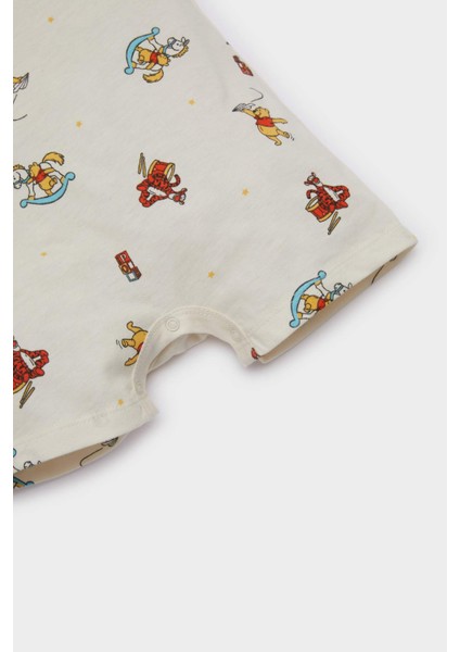 Erkek Bebek Yenidoğan Disney Winnie The Pooh Penye Kısa Kollu Tulum E9553A525SM modelleri
