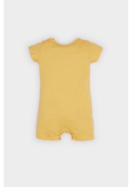 Erkek Bebek Yenidoğan Disney Winnie The Pooh Penye Kısa Kollu Tulum E9552A525SM fırsatları