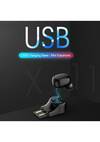 Kablosuz Bluetooth 5.0 Minik Görünmez Kulaklıklar (Yurt Dışından)