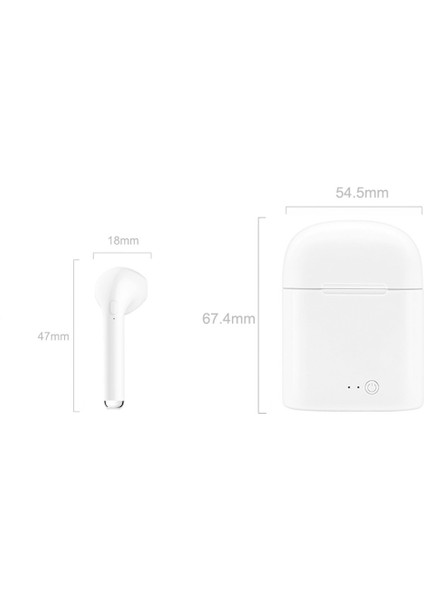 I7S Tws Bluetooth 5.0 Kulaklıklar Çok Noktalı Bağlantılı Şarj Kutusu (Yurt Dışından)