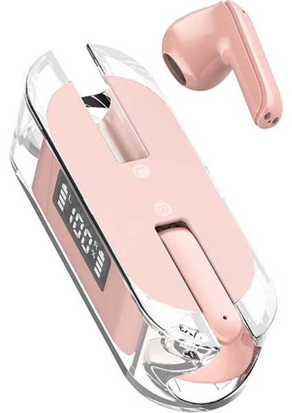 TM50 Pembe Yarı Iç Kulaklık Düşük Güçlü Kablosuz Bt Kulaklık (Yurt Dışından)