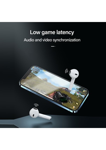 Lenovo XT83 Kablosuz Kulaklık Yarı Iç Kulaklık Beyaz Hifi Ses Geniş Uyumluluk (Yurt Dışından)